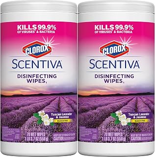 Clorox Scentiva Tuscan Lavender Disinfecting Wipes