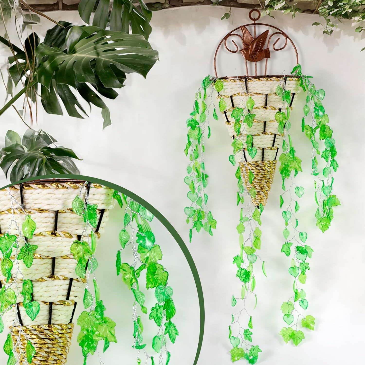 200 Pcs Green Leaf Beads for Jewelry Making, Acrylic Green Leaf Charms, Leaves Bead Caps for Jewelry Making, DIY Earrings, Necklaces, Crafts Making (8 Styles) - Image 5