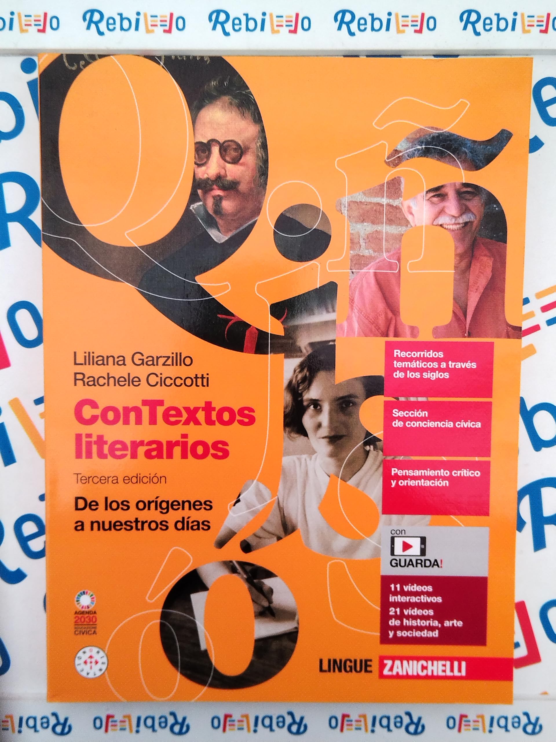 CONTEXTOS LITERARIOS - VOL. U - (9788808499868) + Materiali didattici – Rebillo
