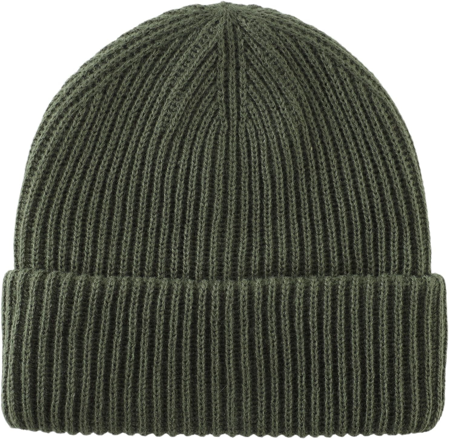 HomePrefer Rib Knit Beanie Hat for Men & Women - Warm Winter Cuff Beanie for Running, Cycling, Skiing, Snow