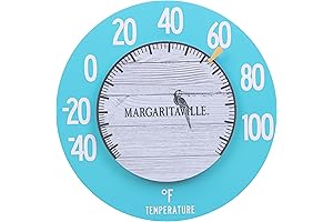 La Crosse 104-120MV2: Margaritaville Outdoor Floating 8-inch Thermometer