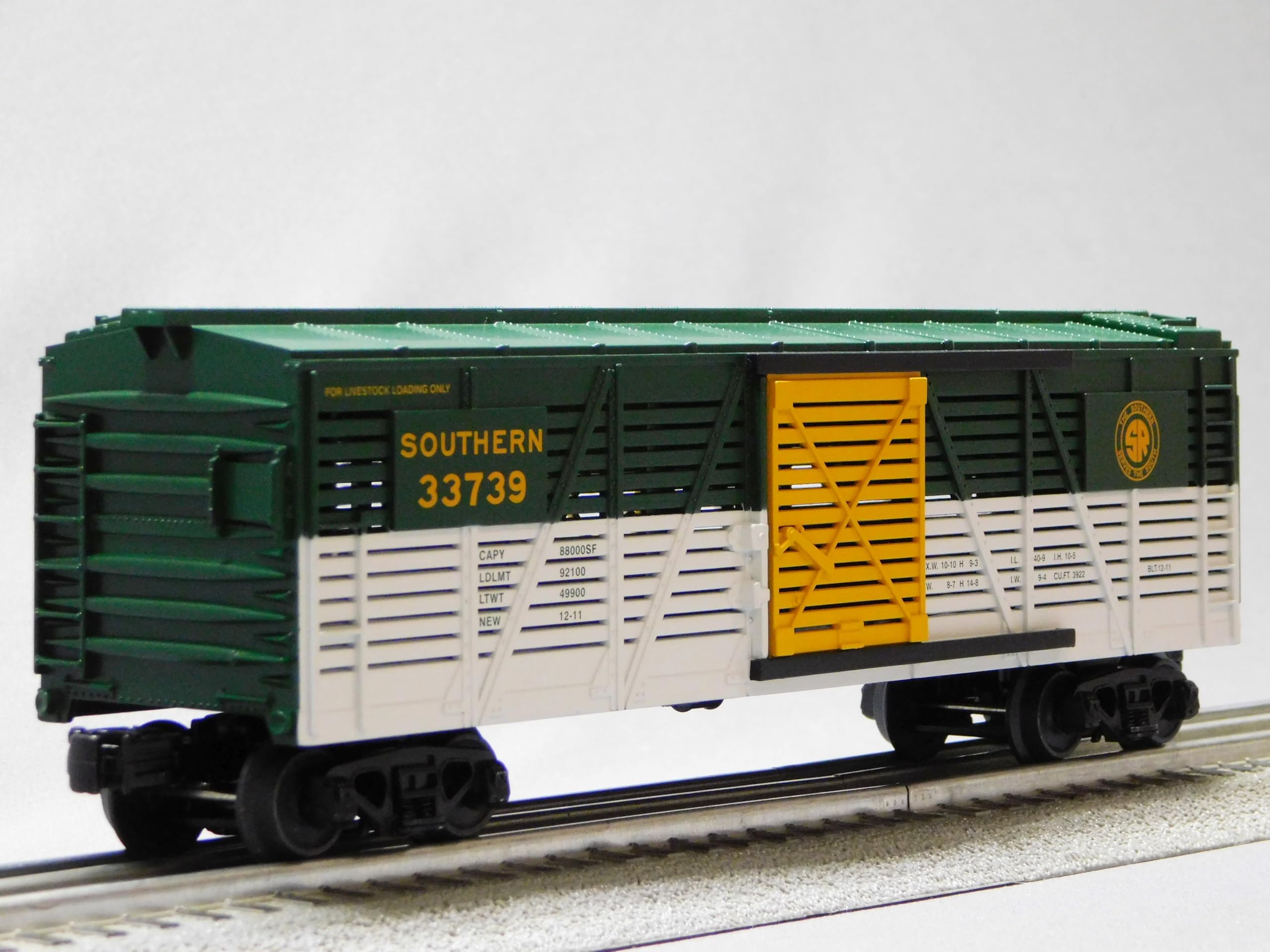 M.T.H. Electric Trains MTH RAILKING Southern Stock CAR 33739 O Gauge 30-71170