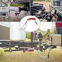 Vista 7 de Cable de separación para remolque, accesorios para caravana, alambre de resorte de acero inoxidable, esenciales de acero resistente, se extiende a 4