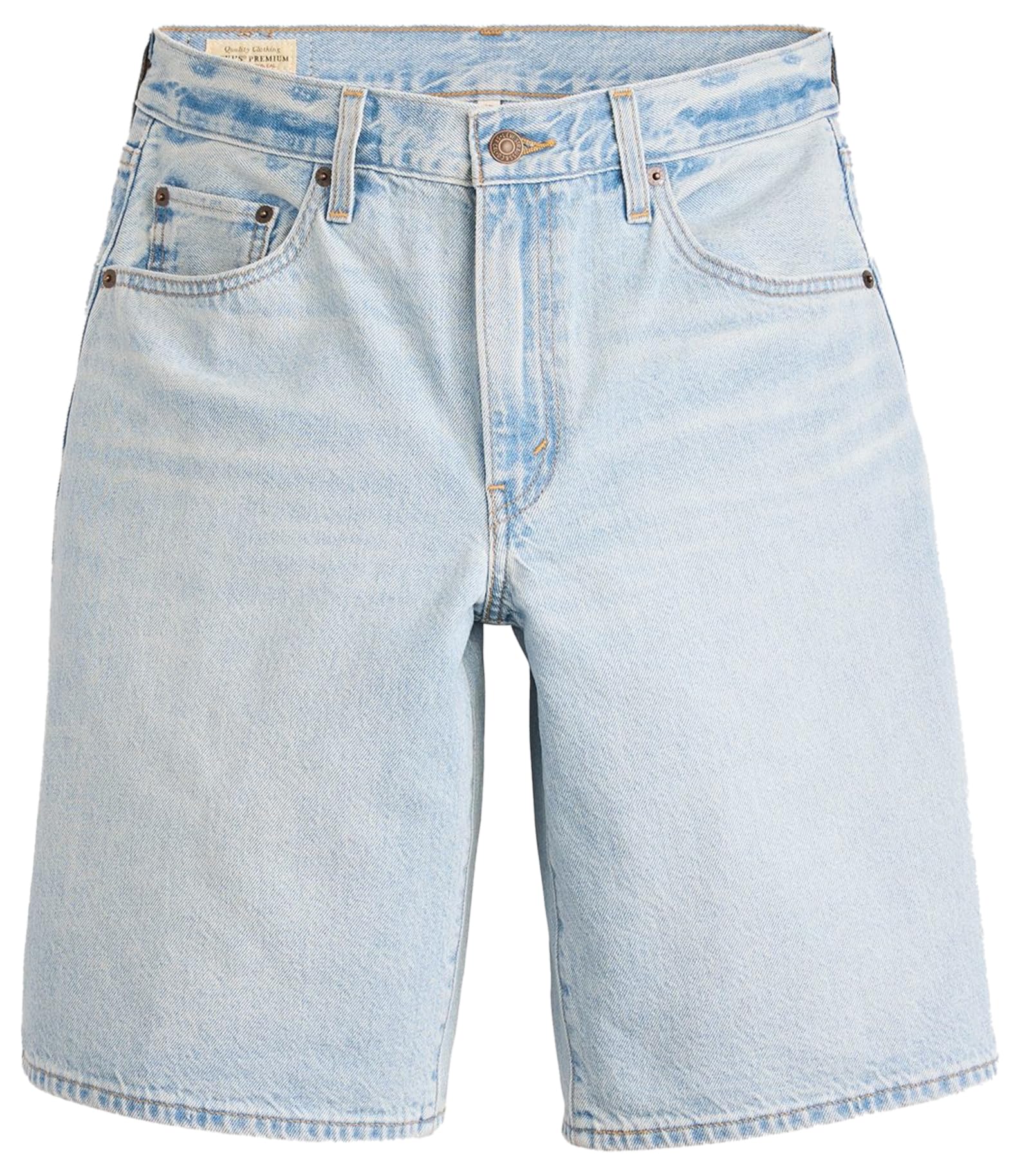 Levi's Women's Blue Baggy Dad Jorts