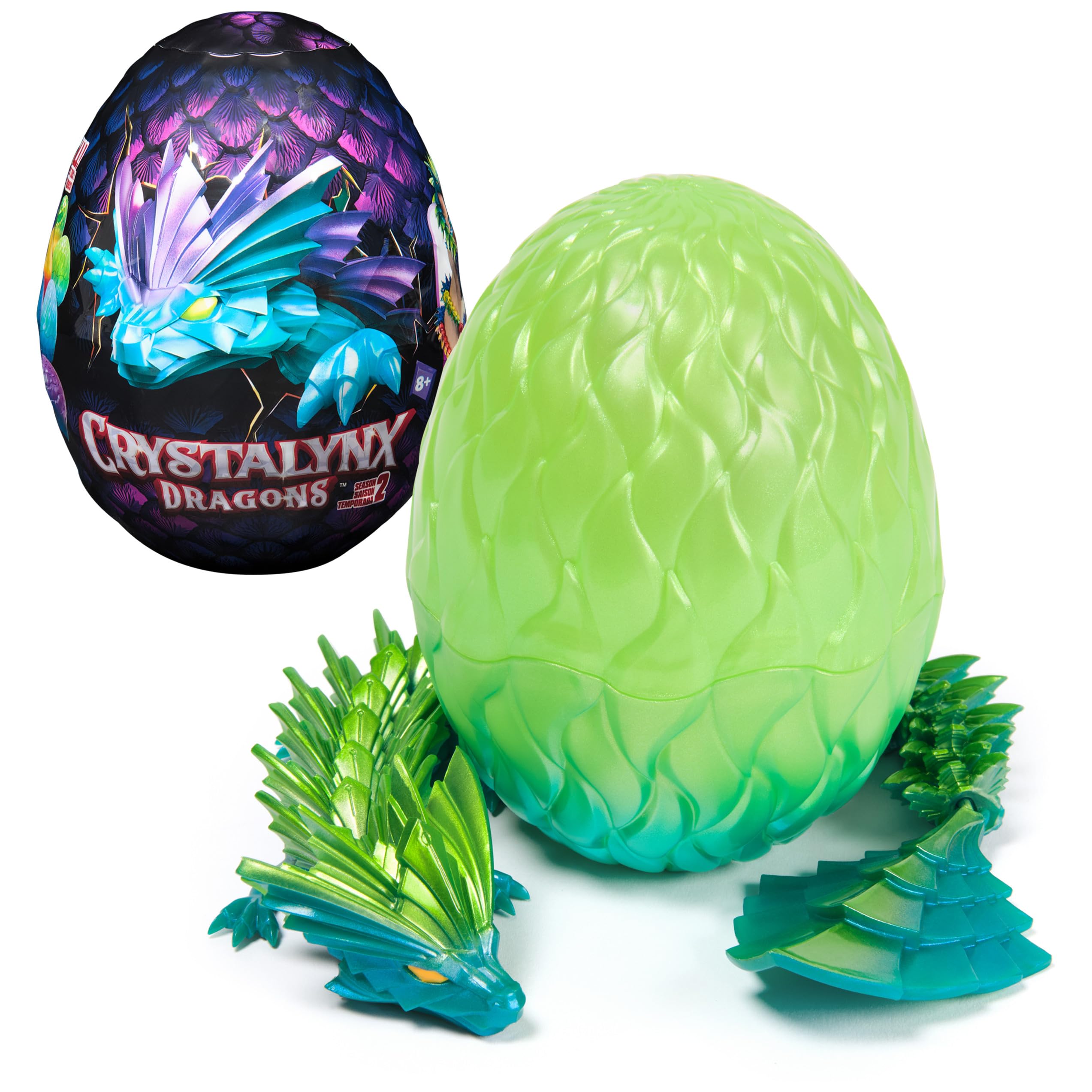 Amazon.com: CrystaLynx Dragons, 12.5-inch Collectible Articulated