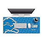 YouTheFan NFL Detroit Lions Logo Series Desk Pad