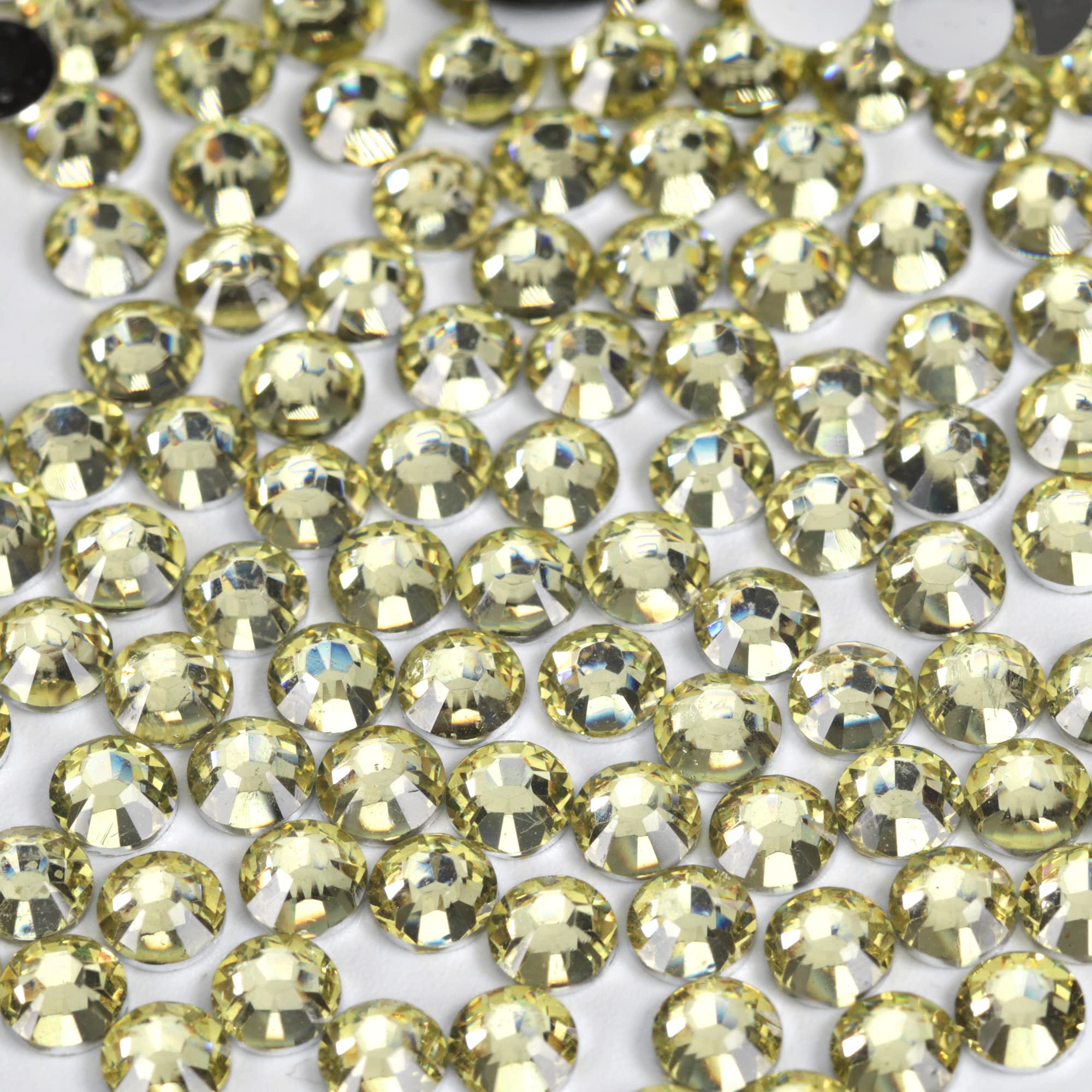 250pcs 6mm Flat Back Non-Stick Rhinestone Crystal Diamantes Nail Art & Craft Scrapbooking Embellishments 90 Available Colours (6mm, AB Clear #A13) — view 57
