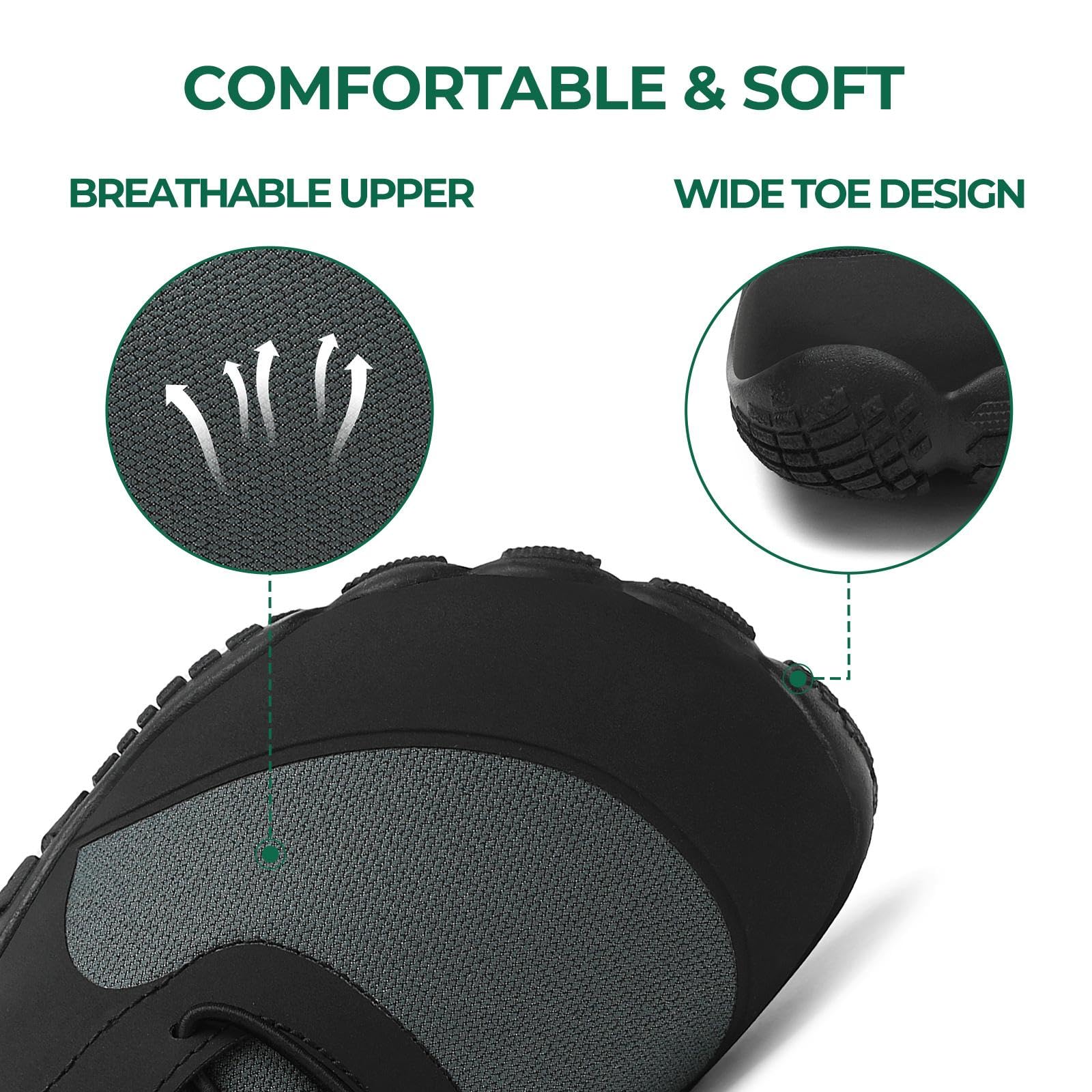 SAGUARO Scarpe Barefoot Shoes Minimaliste Scarpe da Trail Running Uomo Donna Gr.36-48