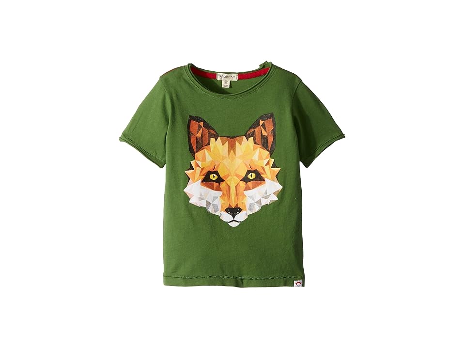 

Appaman Kids Geo Fox Graphic Tee (Toddler/Little Kids/Big Kids) (Cactus) Boy's T Shirt