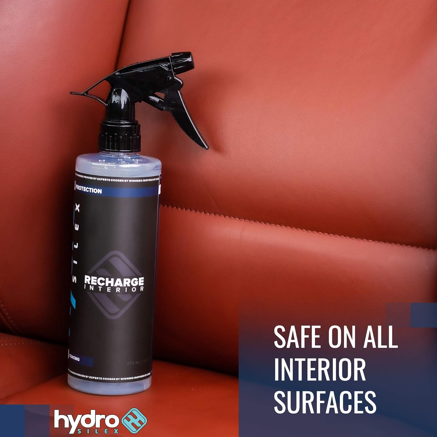 HydroSilex Recharge Interior Ceramic Coating (16oz) | All Purpose Cleaner & Protectant | Interior Quick Detailer & Protectant | Ceramic Coating for Cars | Advanced UV Protection - Image 5