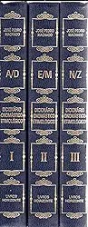 Dicionário Onomástico Etimológico da Língua Portuguesa - Vol. I, II, e III