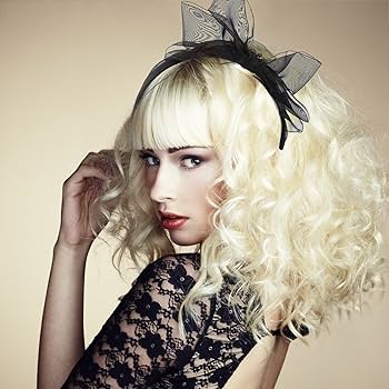 Amazon.com: Hicarer 3 Pieces 80's Black Lace Headband with