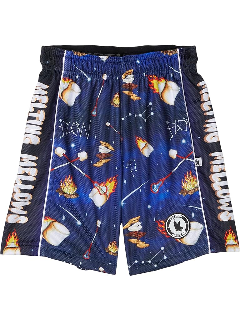 Blue FLOW SOCIETY Boys Flaming Marshmellows Shorts (Little Kid/Big Kid)
