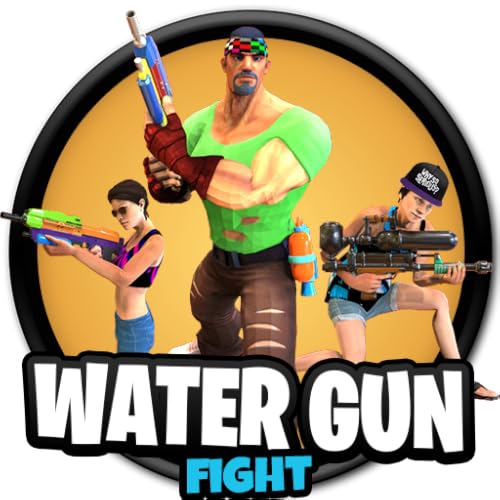 tag target action game - Water Gun Fight Game 3D