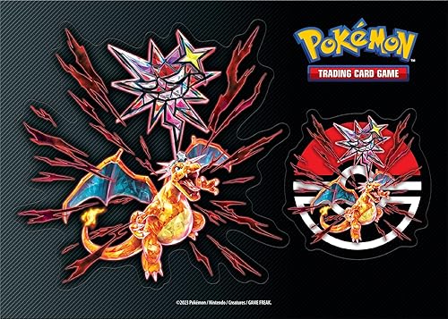 Miniatura 7 de Pokémon TCG Cofre de coleccionista (Otoño de 2023) Meowscarada, Skeledirge y Quaquaval (3 tarjetas promocionales de aluminio y 6 paquetes de