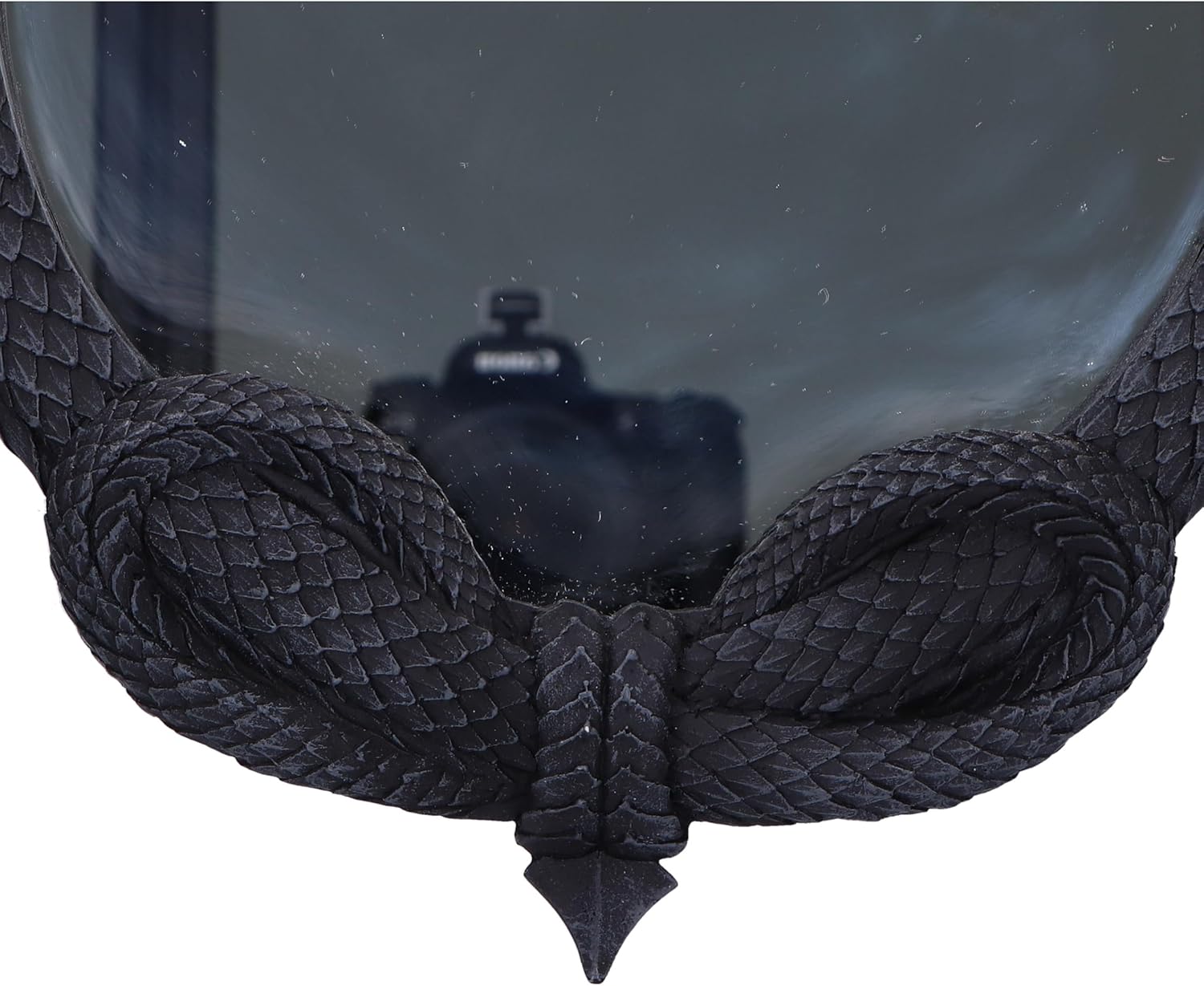 Nemesis Now The Reflector Double Dragon Mirror 36cm, Resin, Black, Dragon Wall Mounted Mirror, Cast in The Finest Resin, Expertly Hand-Painted