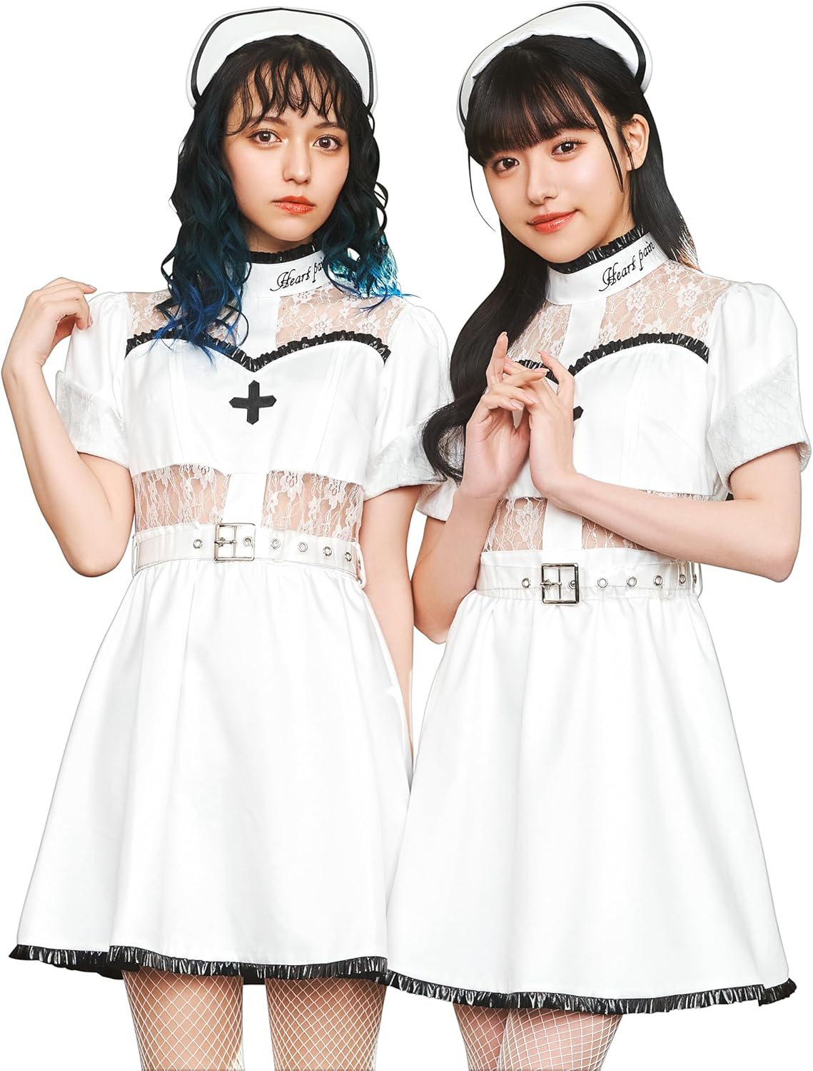 クリアストーン(Clearstone) Moon Talk コスプレ ハロウィン ハートペインナース レディース ホワイト クリアストーン(Clearstone) Moon Talk コスプレ ハロウィン ハートペインナース レディース ...