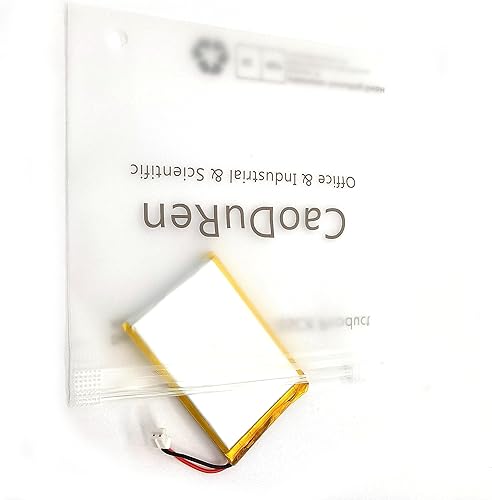 Miniatura 3 de CaoDuRen Número de pieza verificado MSDS 1160100, batería recargable de iones de polímero de litio Li Lipo de 3.7V 10000mAh con conector JST de 2