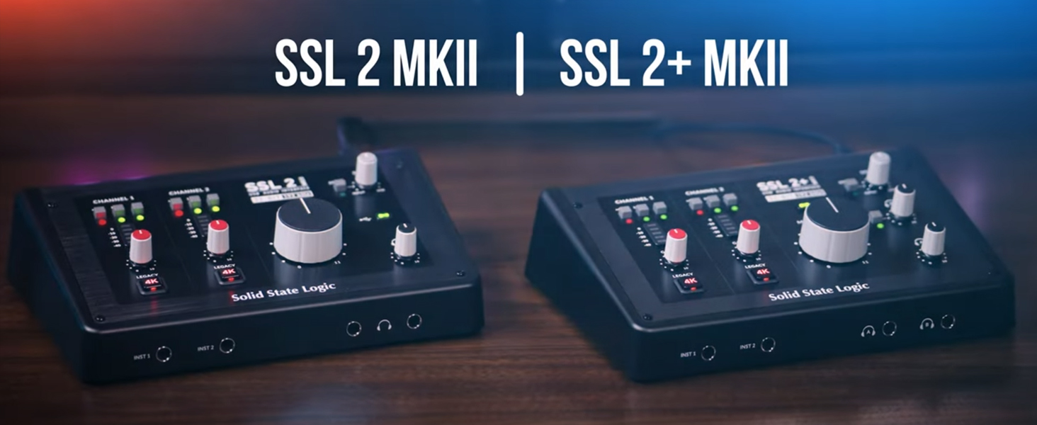 Amazon.com: Solid State Logic SSL 2 MKII - 2x2 USB Audio Interface