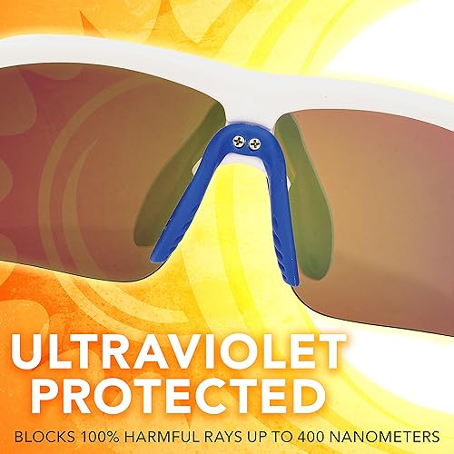 Miniatura 3 de Spartan Pro - Gafas de sol resistentes a los impactos, lentes polarizadas, protección UV, bolsa suave incluida, montura TR 90