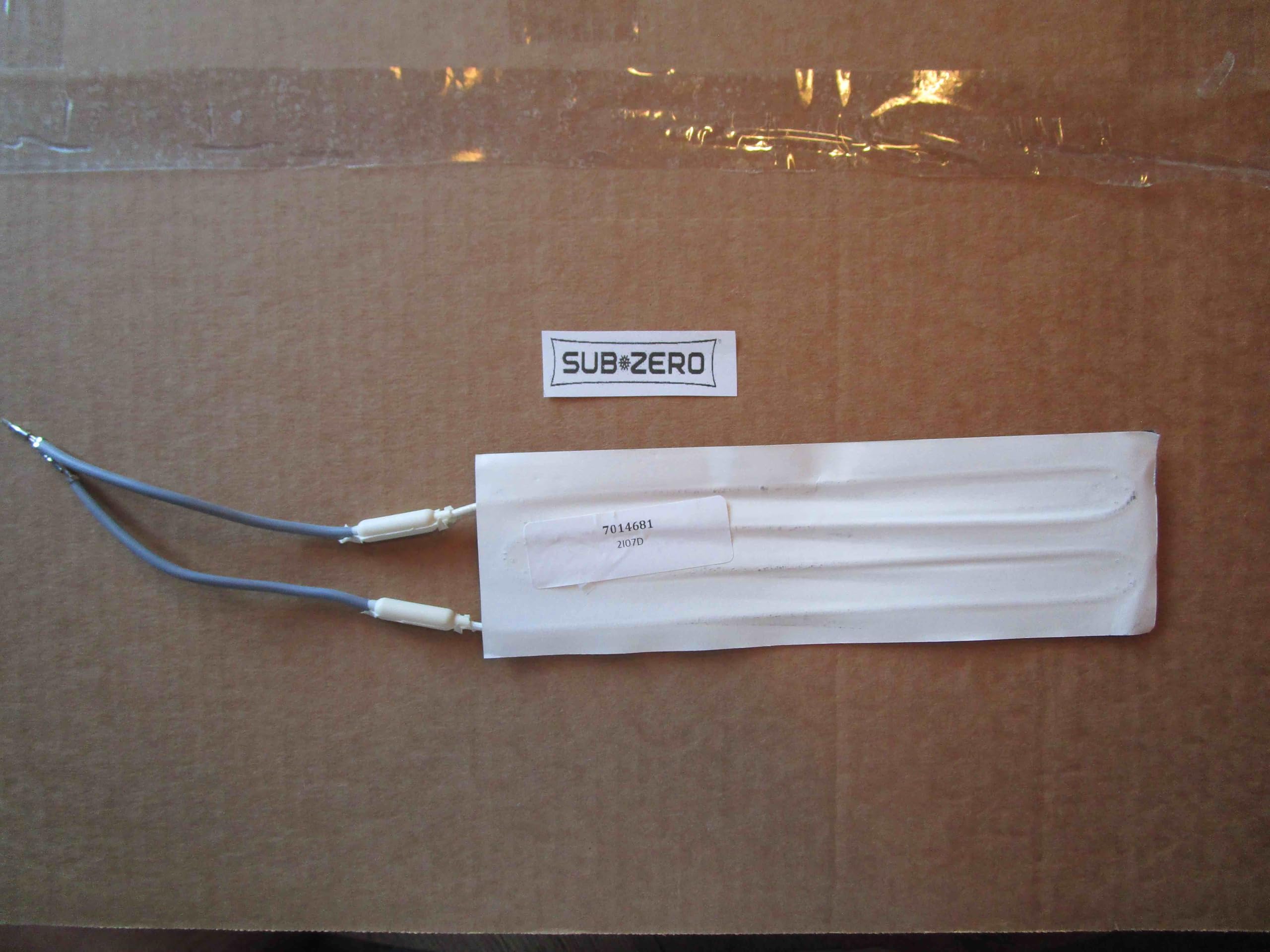 Sub Zero Drain Trough Heater, Model 7014681, Original Equipment