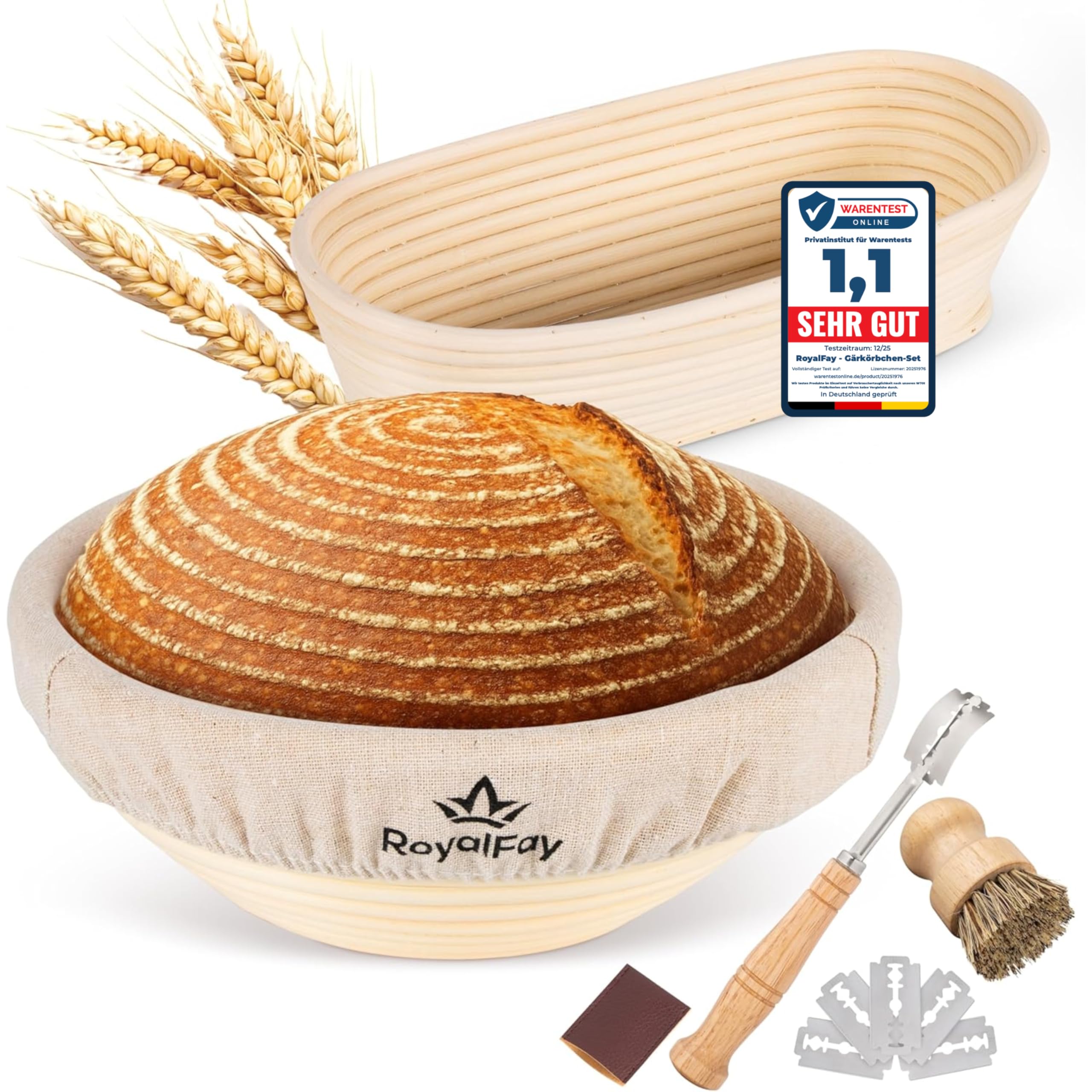 Cesta de fermentación (juego combinado)