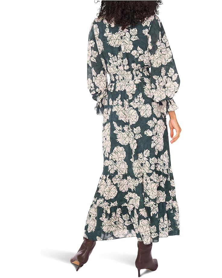 Vince Camuto Long Sleeve Smocked Waist Tiered Ruffle - #2 of 3