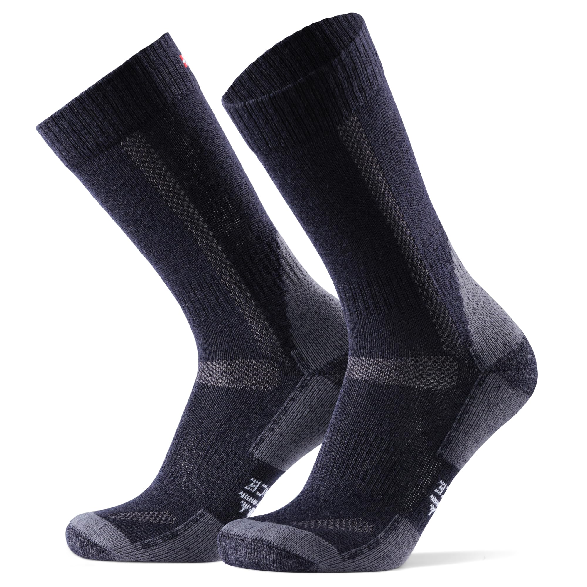 danish enduranceMerino Wool Cushioned Hiking Socks 3-Pack for Men, Women & Kids, Walking, Trekking, Work, Outdoor