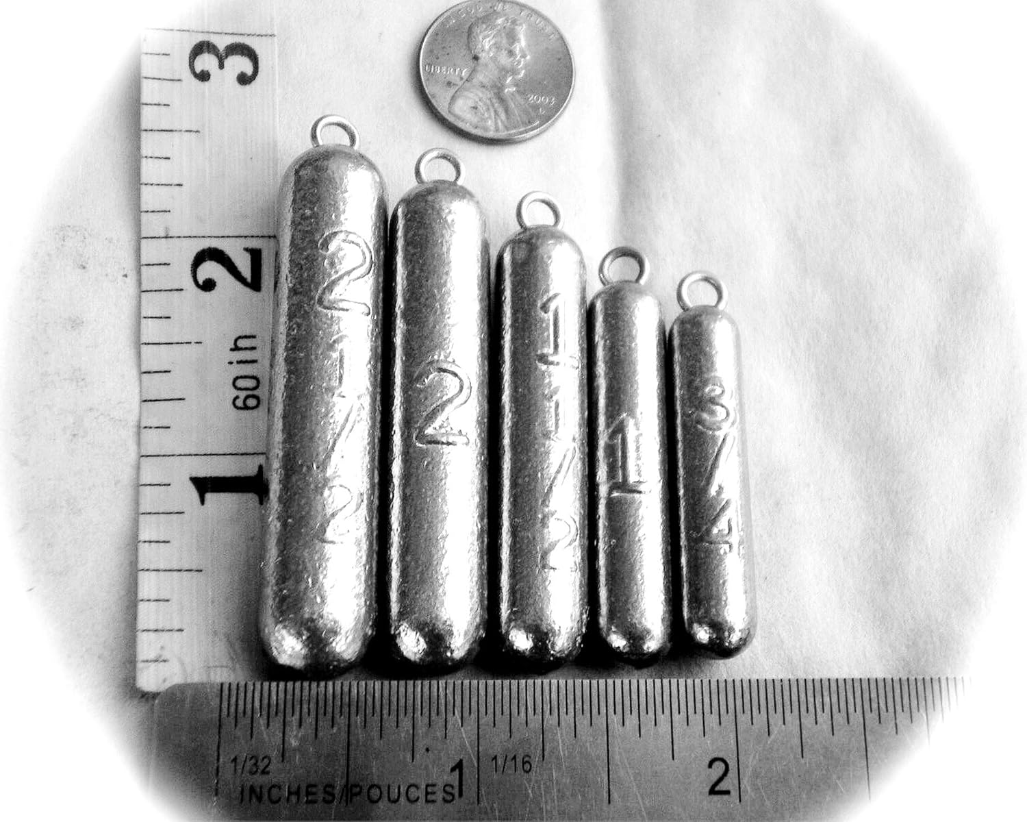 Fishing Floats & Bobbers Pack of 10 Bottom Bouncer Pencil