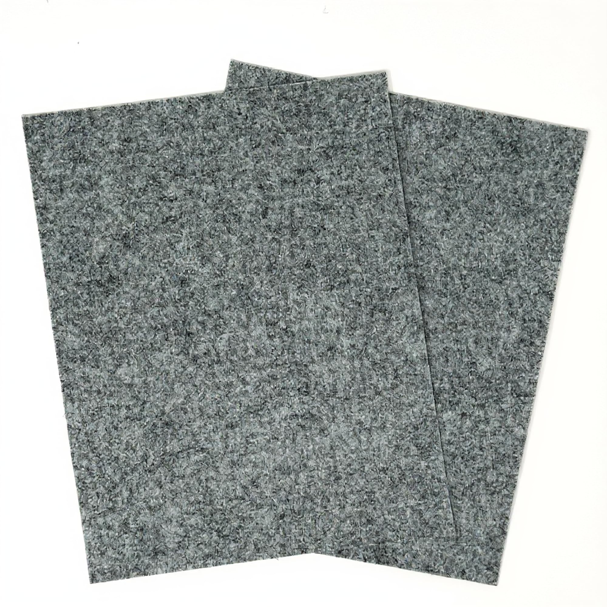 Feltro artigianale senza colla 5,0 mm grigio DIN A4 210 x 297 mm haggiy