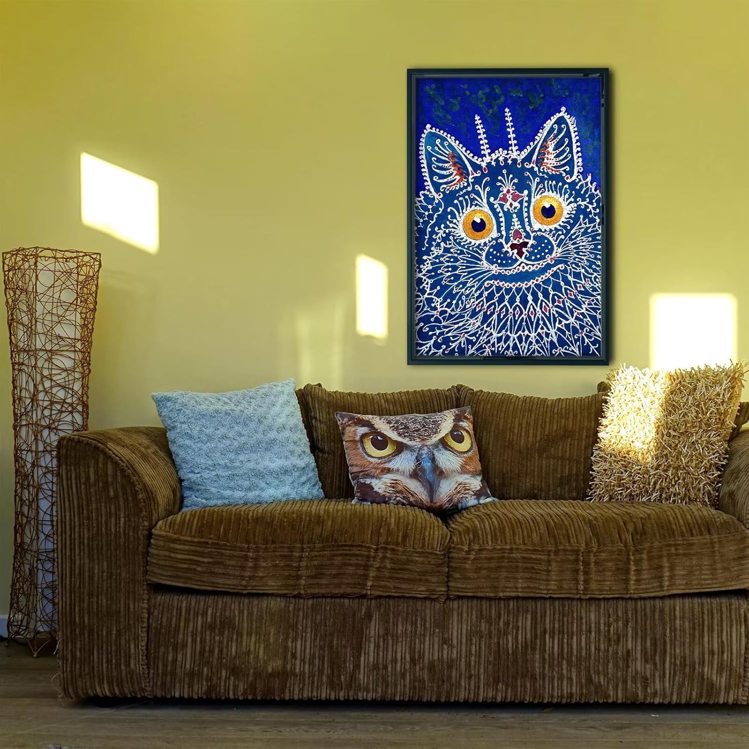 1000 Piece Puzzle for Adults - Gothic Cat Art by Louis Wain - Challenging Jigsaw Puzzle for Family Game Night, Educational Toys, Home Decor