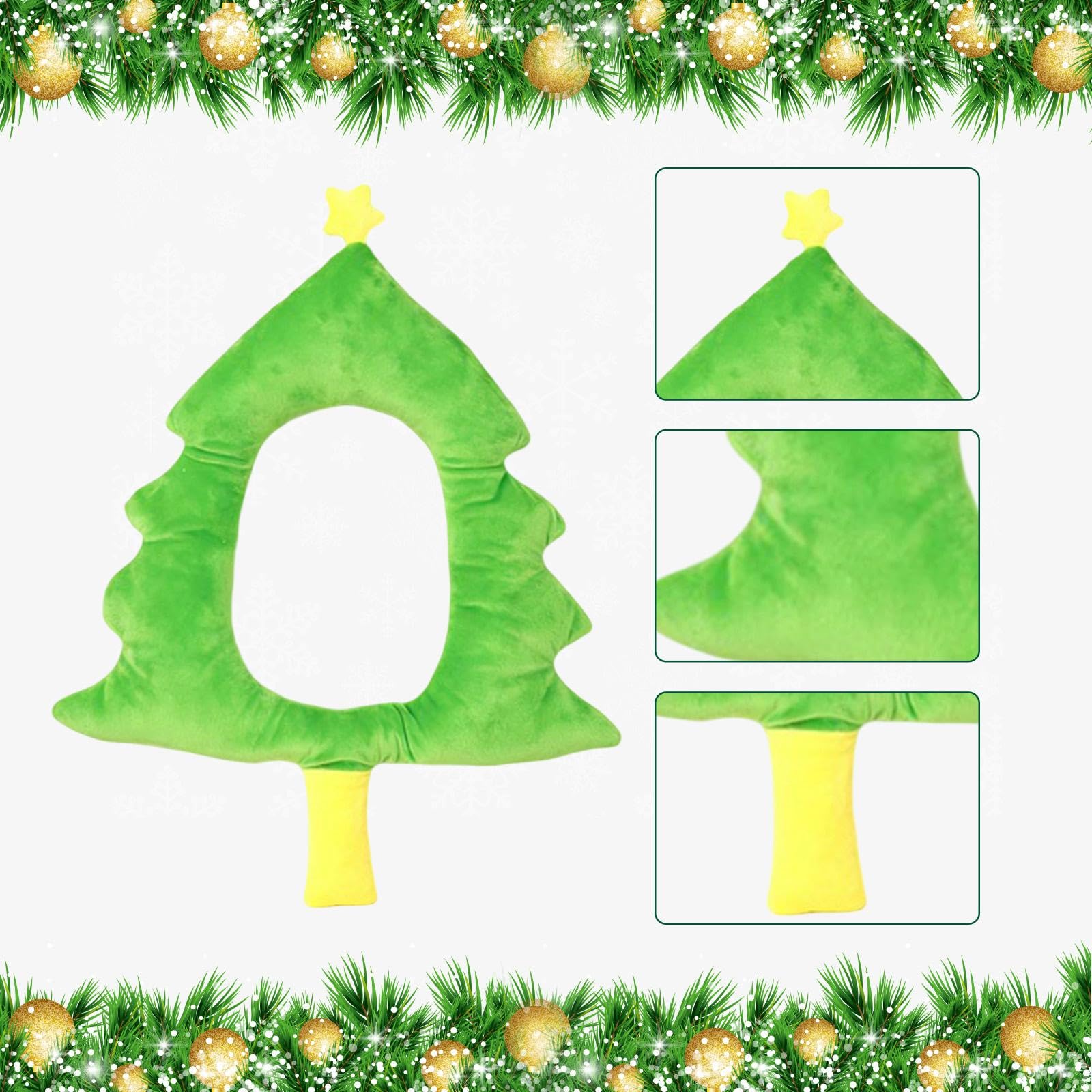 Cappello da Albero di Natale, Copricapo per bomboniere, Eventi, Feste, Giochi di Ruolo per Adulti
