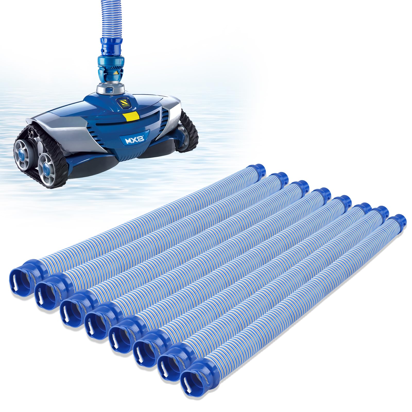 Boltigen Poolreiniger-Schlauch für Zodiac MX6 MX8, 99,1 cm Drehverschluss