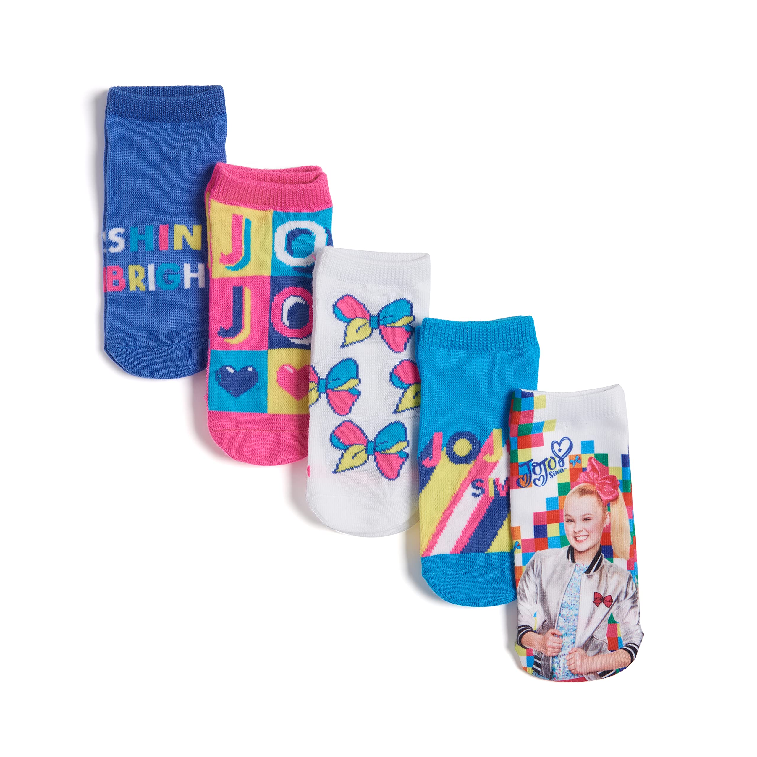 Girls' 5 Pack Shorty Socks