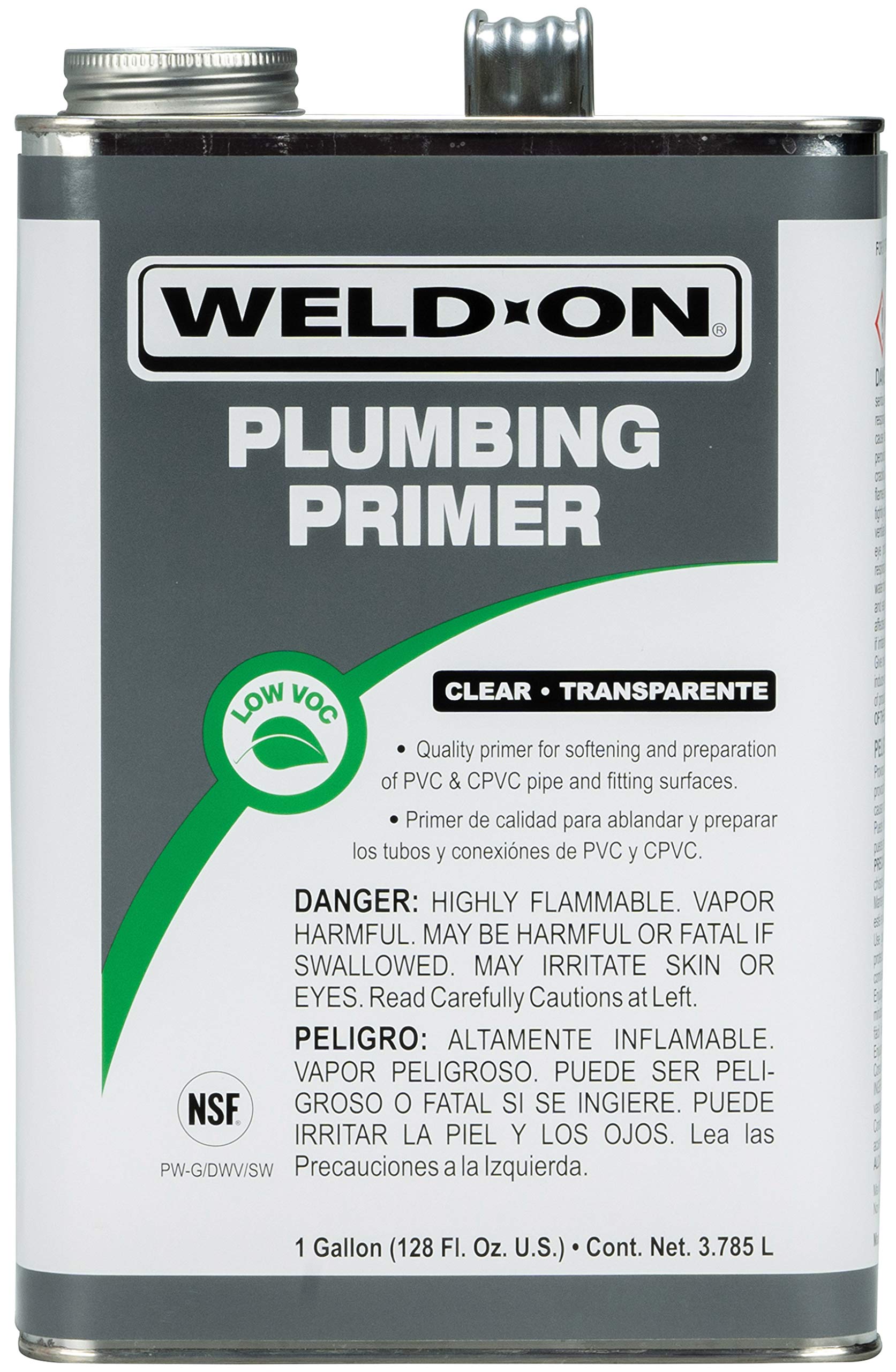 Buy WeldOn 14029 Plumbing PVC/CPVC Primer Fast Acting and Low VOC