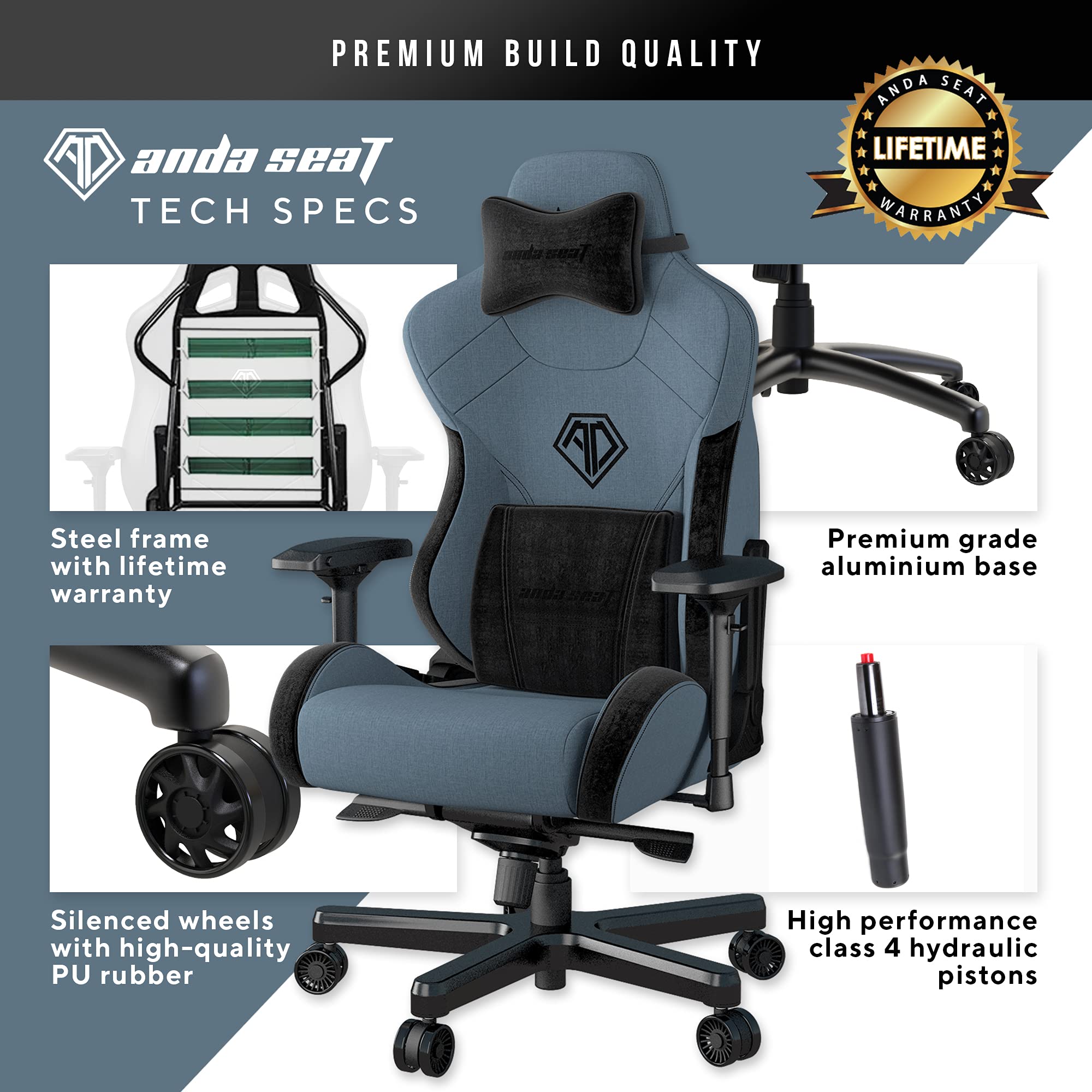 Buy Gaming Chair,ANDASEAT TPro II Ergonomic Racing Computer Game Chair