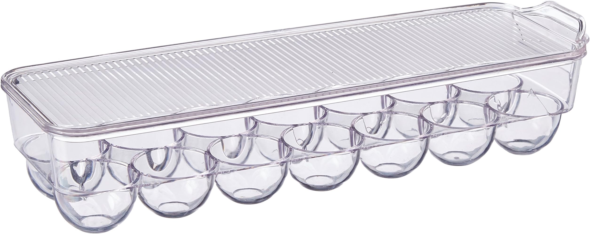 Dial Industries Fridge Egg Storage Holder, 14 Egg Container with Lid