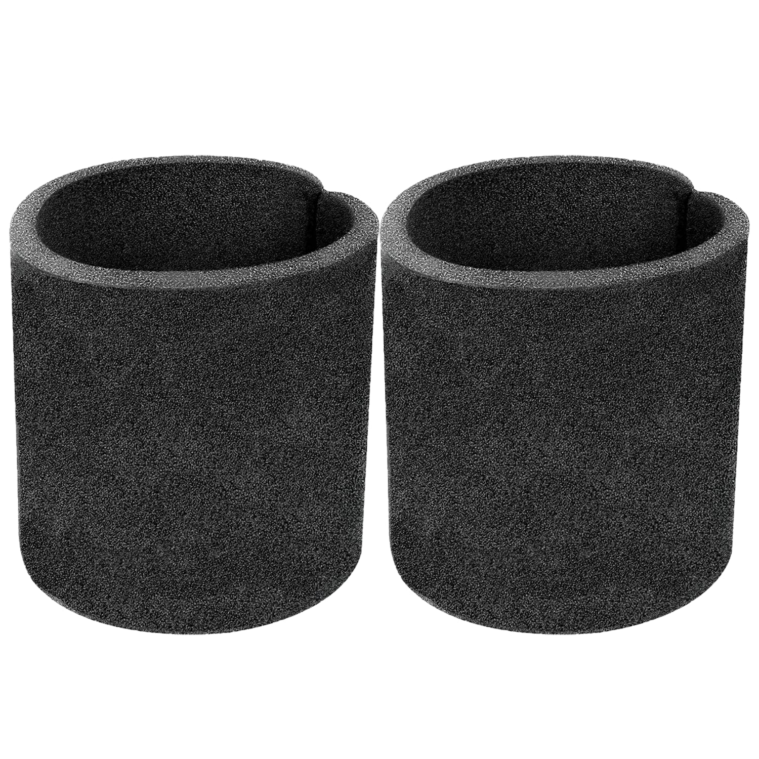 HASMX Small Foam Filter Sleeve Replacement for Shop Vac Type CC 9052600 90526 905-26 905-26-00 Wet/Dry Vacuum 1-5 Gallon Portable, Black (2-Pack)-image-15