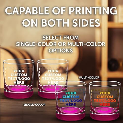 Miniatura 6 de Libbey - Vasos de whisky personalizados de 10 onzas, juego de 10 unidades, paquete personalizado a granel, base pesada, vaso antiguo de moda