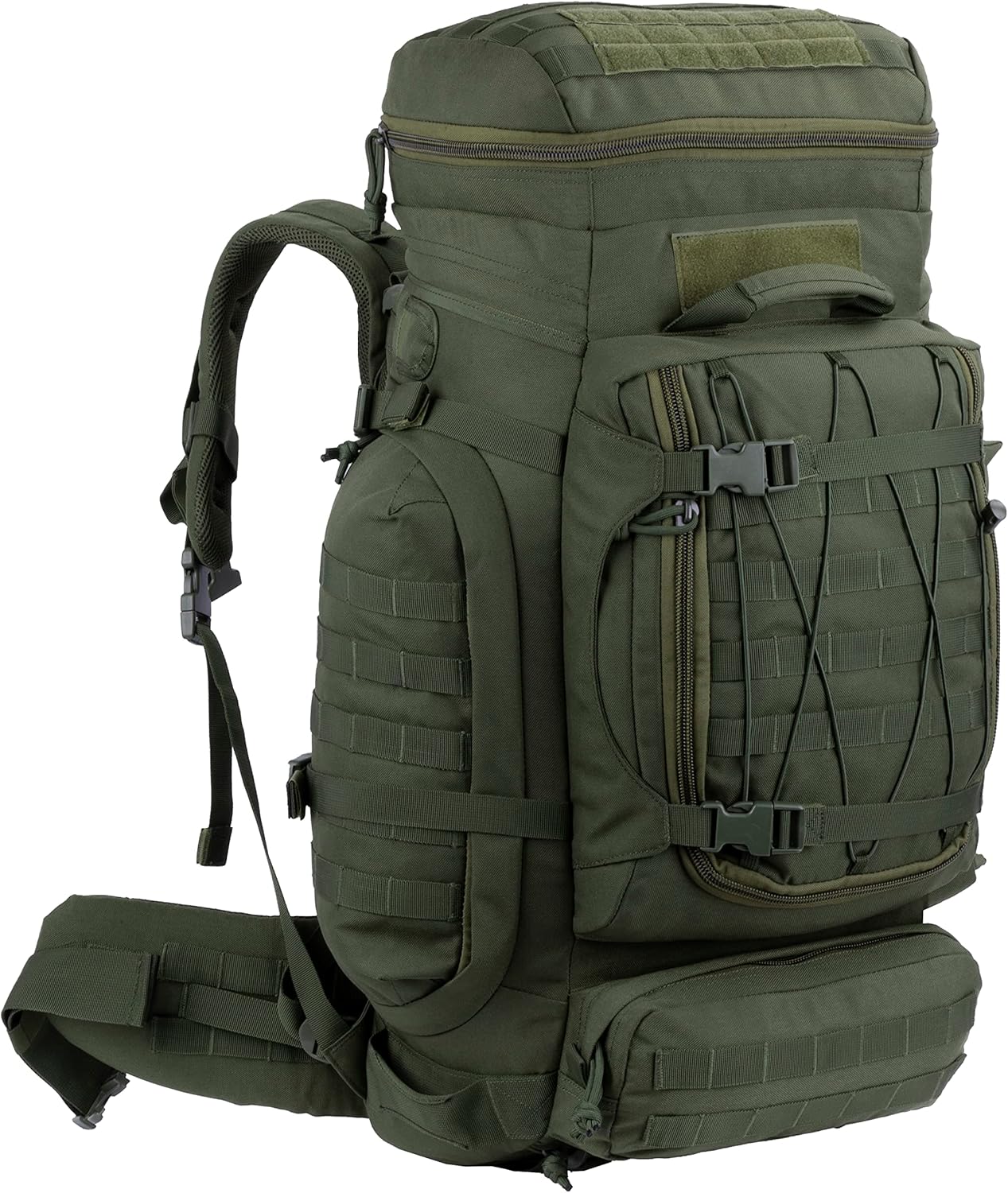 BACKFERRY Large Military Tactical Backpack Army Rucksack Internal Frame