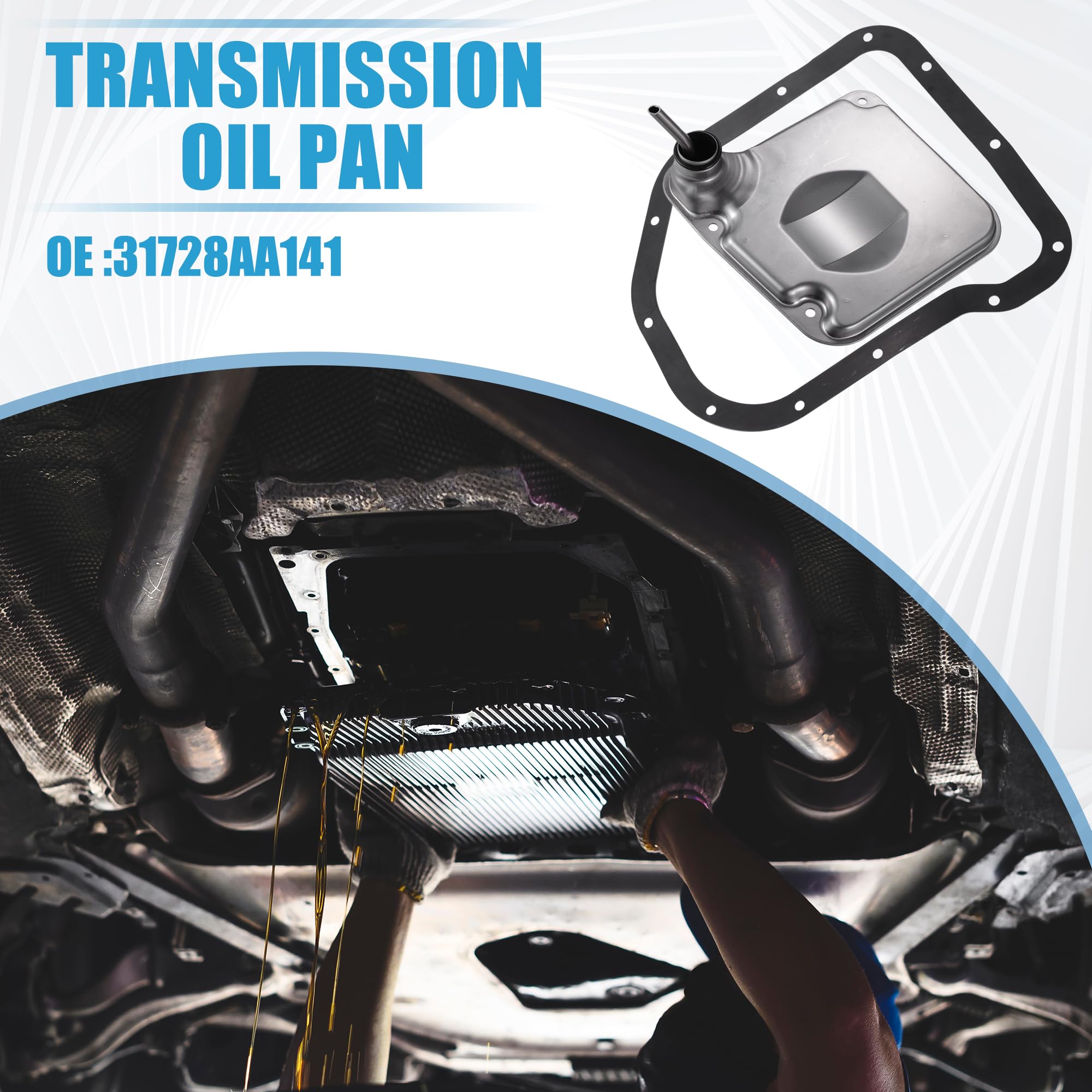 A ABSOPRO Subaru Forester 2013-2016 Oil Pan Gasket Kit No  