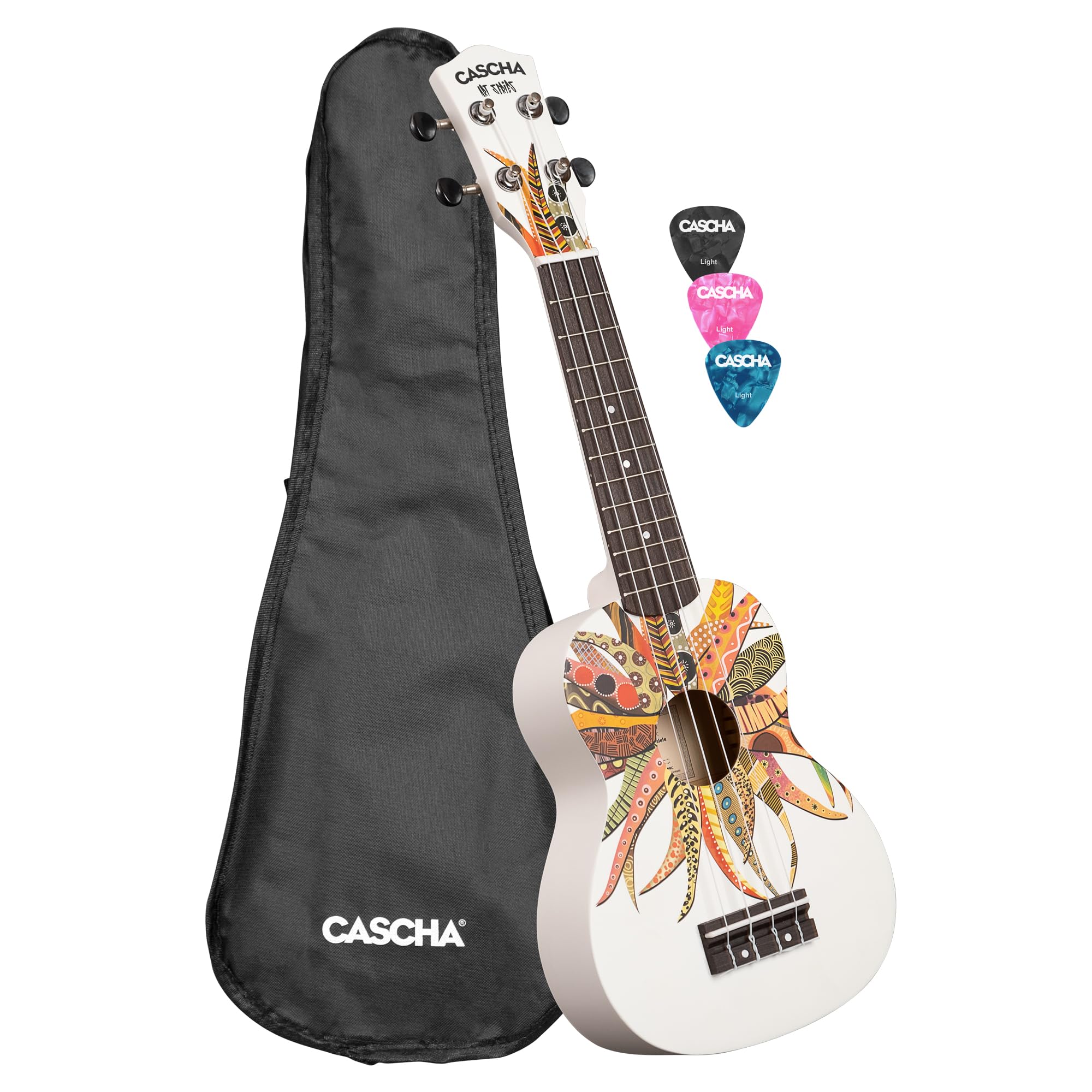 Soprano Ukulele Linden Dreamcatcher (incl. bag, 3 picks)