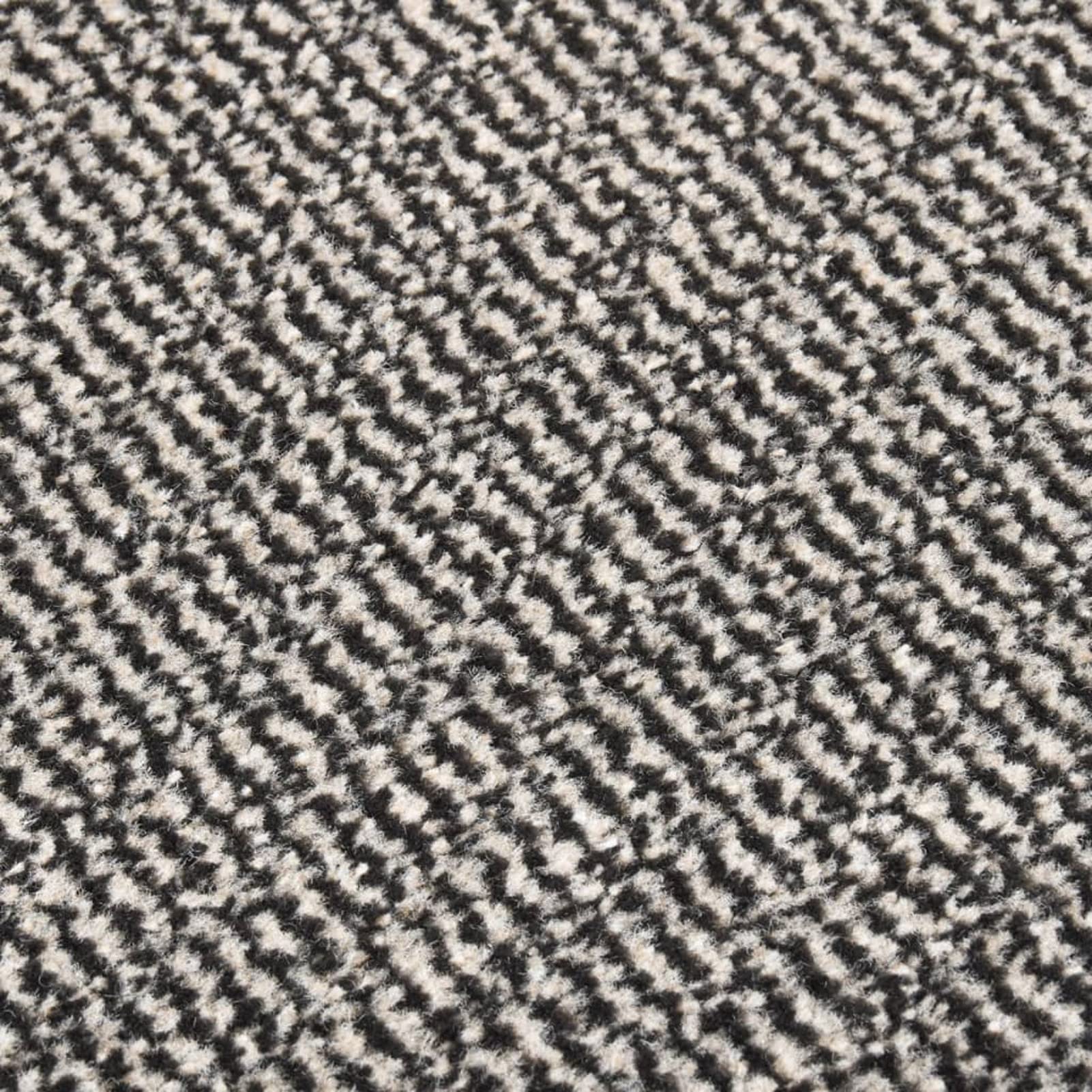 Wycieraczka tuftowana 120 x 180 cm, wycieraczka do użytku na zewnątrz, wycieraczka do wnętrz, mata podłogowa do użytku na zewnątrz, jasnobrązowa