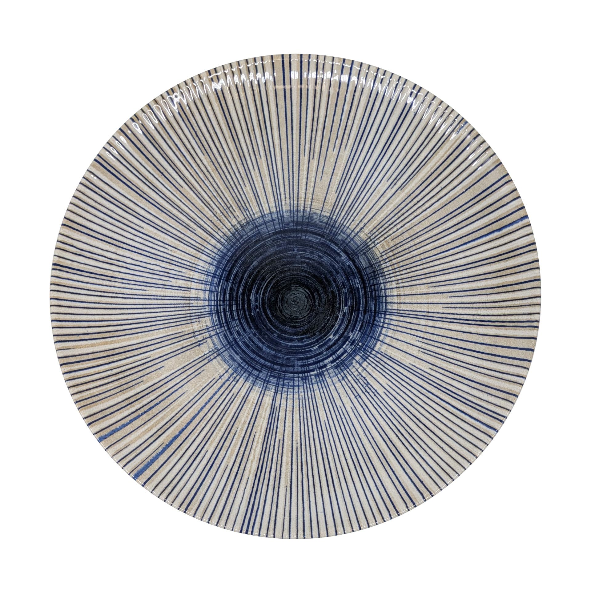La Mediterránea Multicoloured Irys Porcelain Dinner Plate (6 Units) (Ø 26 Cm)