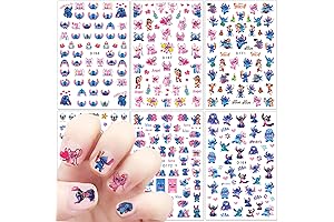 6 Sheets Cute Encanto Nail Stickers for Nail Art