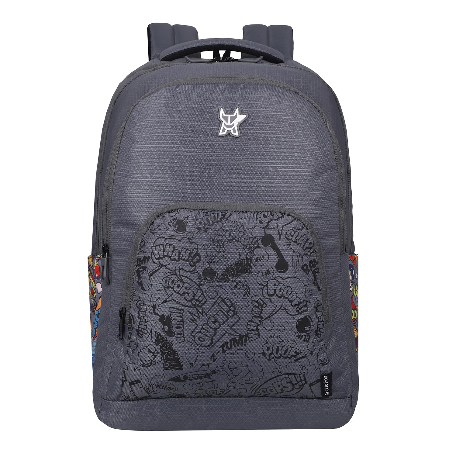 Arctic Fox Comic Castell Rock 33 Ltrs School Backpack for Boys and Girls Arctic Fox Comic Castell Rock 33 Ltrs School Backpack for Boys and Girls
