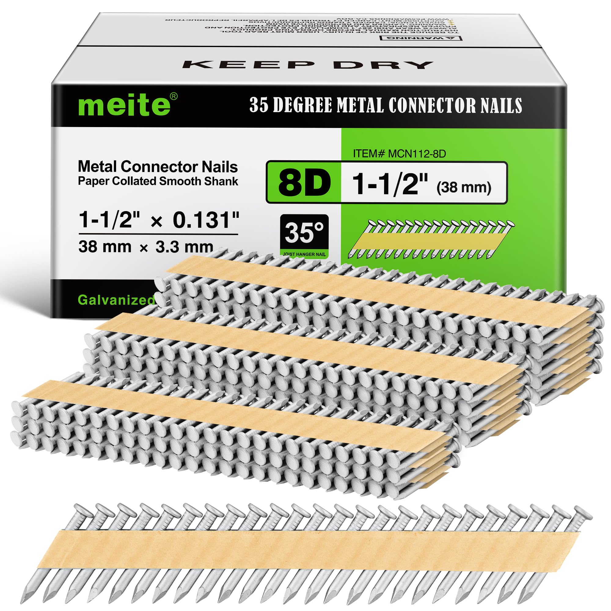 Meite Joist Hanger Nails - 2000 PCS -1 Meite Joist Hanger Nails - 2000 PCS -1