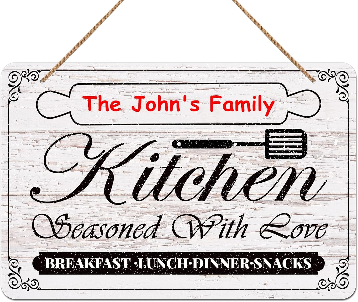 Kitchen Wall Decor Sign Personalized Kitchen Signs