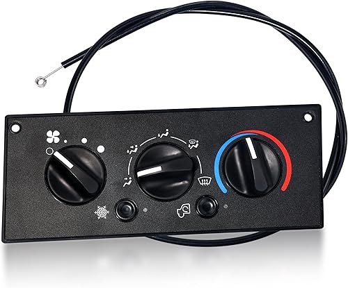 Kenworth - Módulo de control de clima - 599-5511 Panel de control de CA resistente de repuesto para Kenworth W900 T800 T600A C500 T300 2002-2006.