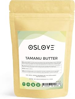 Oslove Organics Tamanu Butter 8 oz Use in Soaps, Body Butters, Salves, Lotions and Cremes